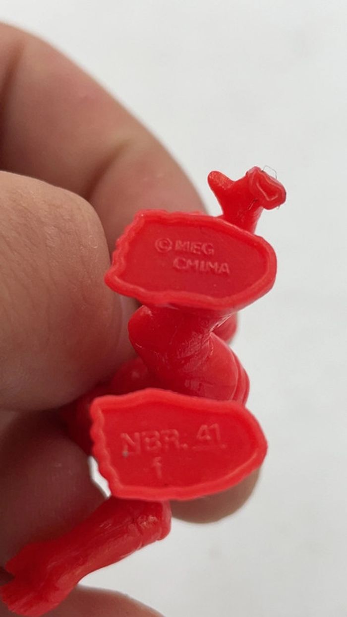 Figurine Monster in My Pocket N•41 Mummy red Matchbox - photo numéro 6