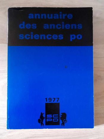 annuaire des anciens élèves de sciences po 1977