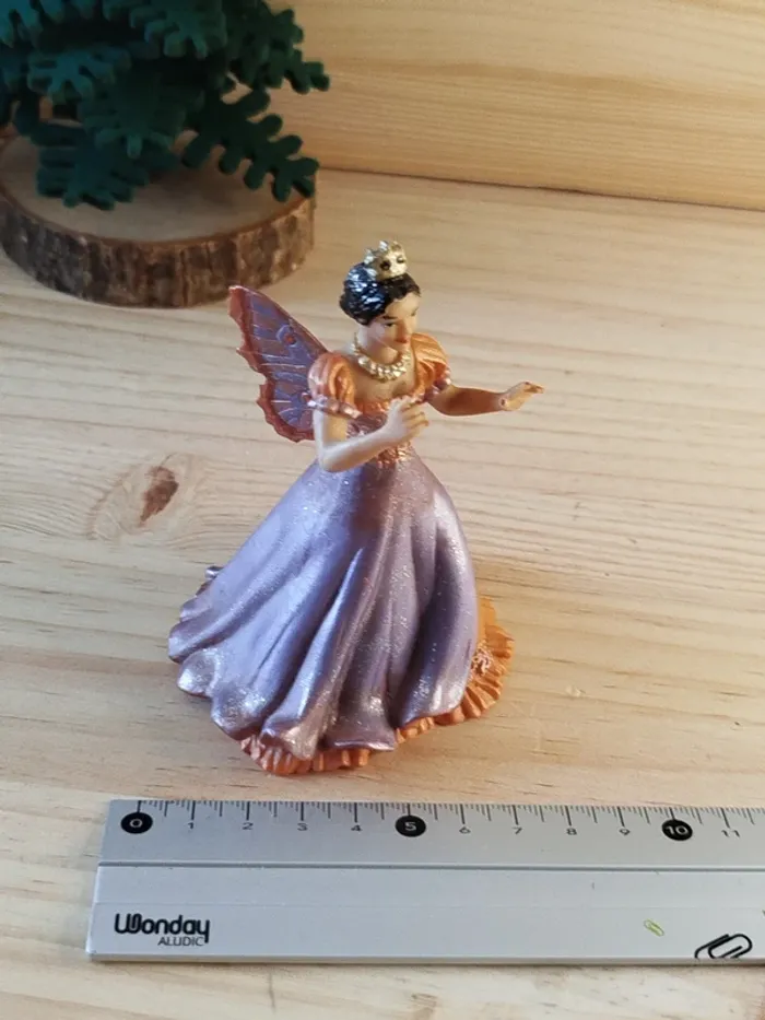 PAPO Princesse elfe brune figurine personnage femme brune - photo numéro 6