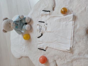 Polo blanc Petit Bateau 6 mois