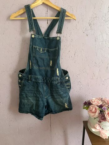 Salopette short en jean Jennyfer - Taille FR 36 / US 26