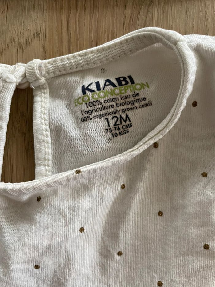 T-shirt Kiabi 12 mois - photo numéro 2