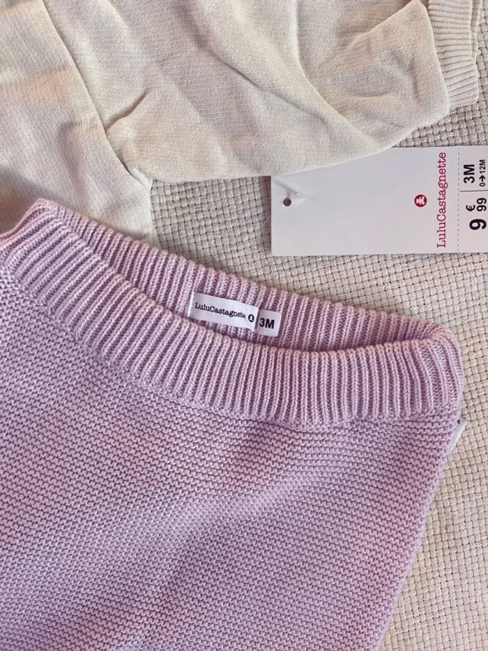 Ensemble sweat-shirt Zara avec broderie et legging maille Lila - photo numéro 6