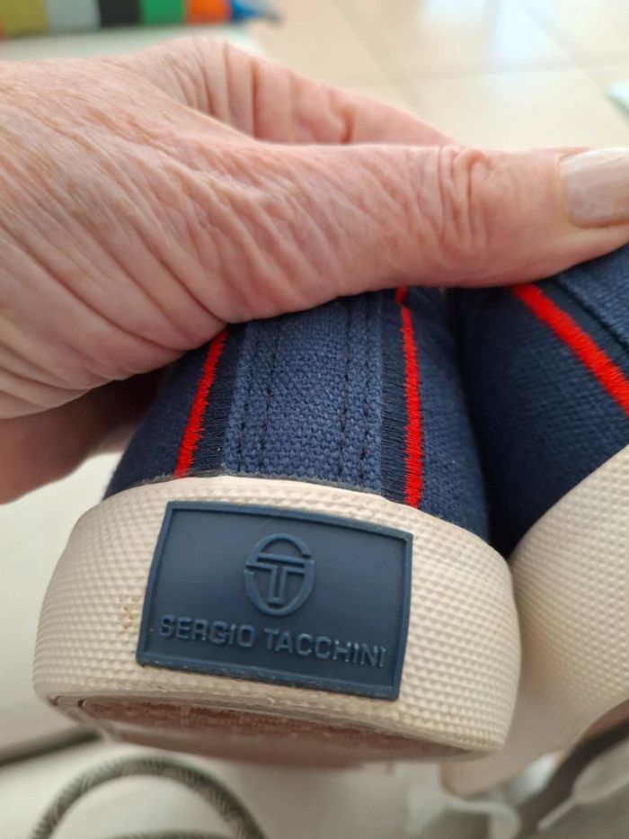 Tennis marine T 37 « Sergio Tacchini » porte une fois MIXTE - photo numéro 9