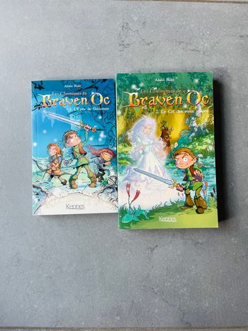 Lot livres braven oc romans enfant
