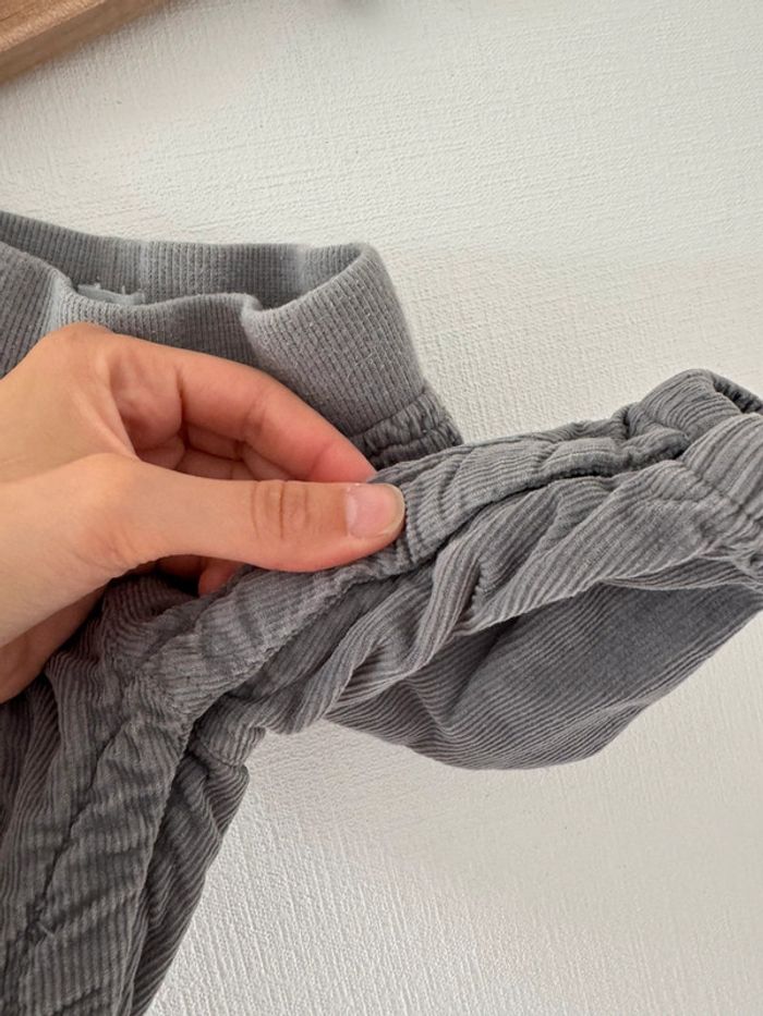 Pantalon gris - taille 0 mois 🌼 - photo numéro 3