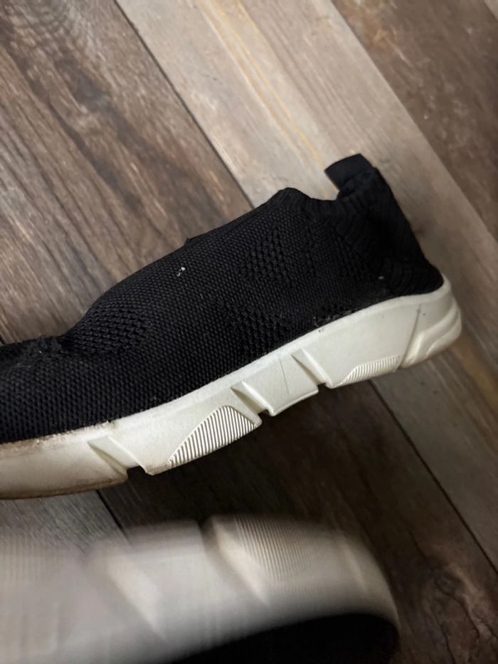 Baskets noires à enfiler geox légères 37 - photo numéro 2