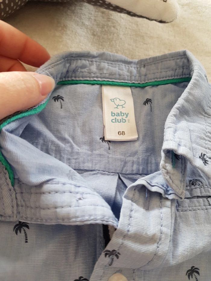 Lot de 3 chemises garçon 6 mois - photo numéro 5