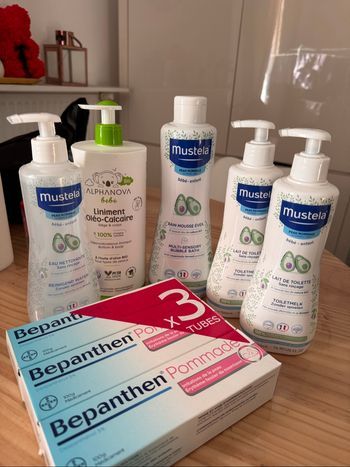 Lot produits bébé
