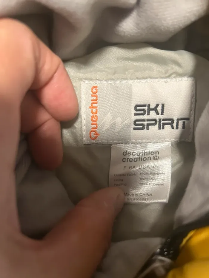 Combinaison ski décathlon taille 6 ans - photo numéro 6