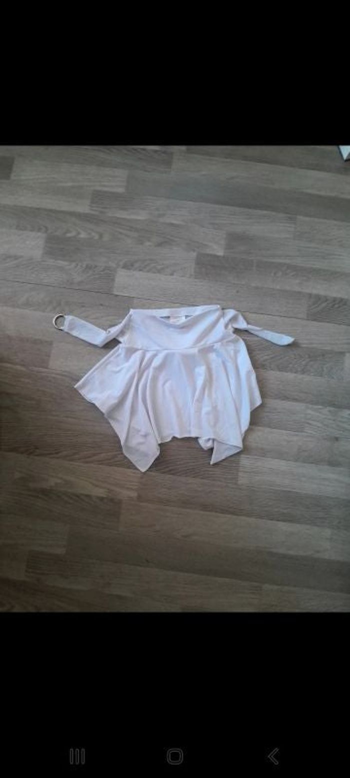 Jupe fillette blanche