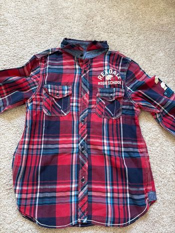 Chemise à carreaux