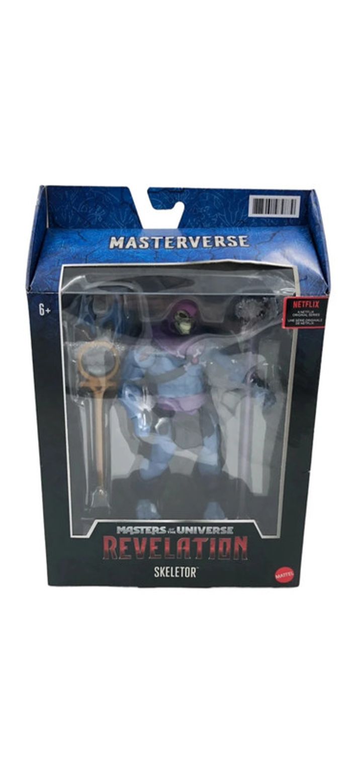 Figurine Masterverse Masters Of The Universe Révélation Skeletor Mattel neuf