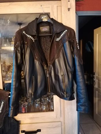 Veste de moto « épiderme »