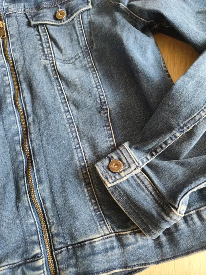 Veste en jeans IKKS - photo numéro 3