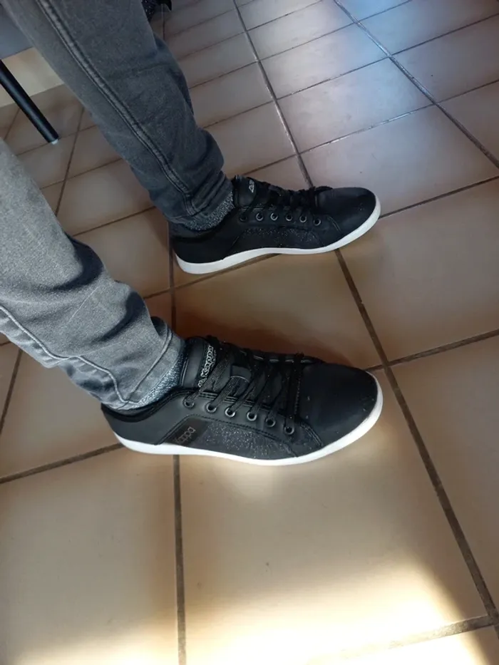 Basket noir Kappa T38 - photo numéro 2