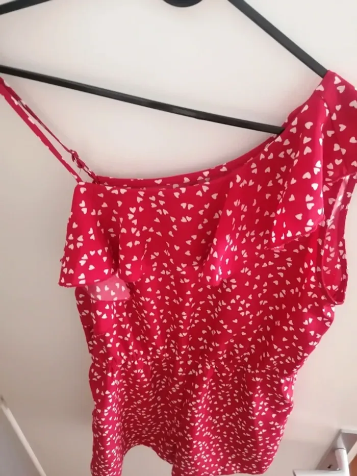Combi short motif cœur fille taille 11-12ans - photo numéro 5