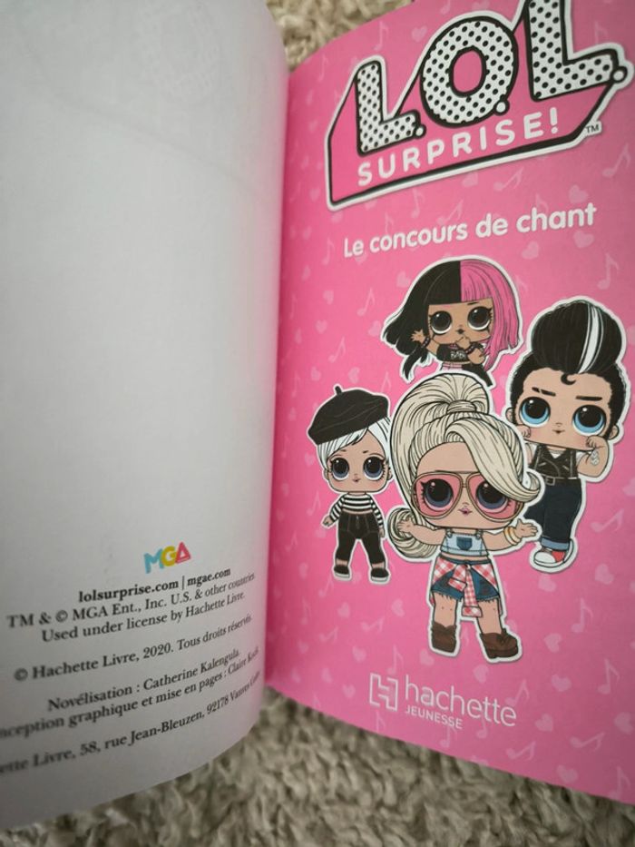 Livre l.O.L surprise le concours de chant - photo numéro 3