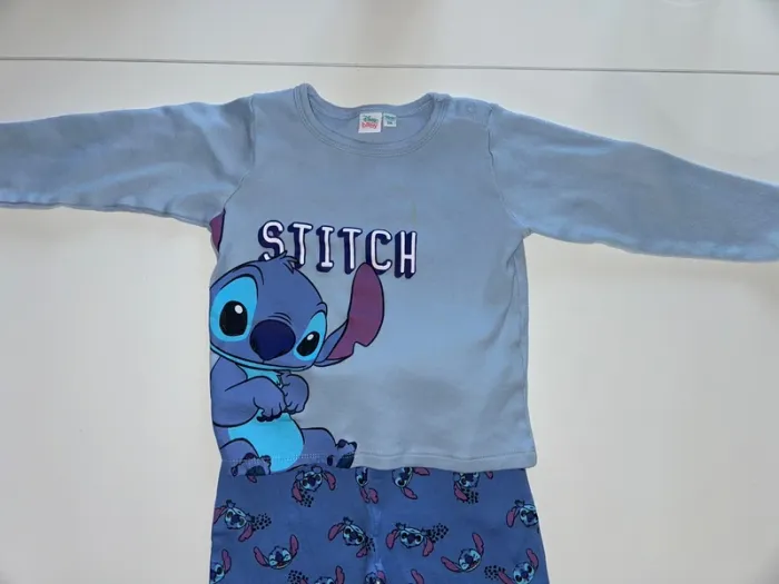 Pyjama stitch mixte 3 ans - photo numéro 2