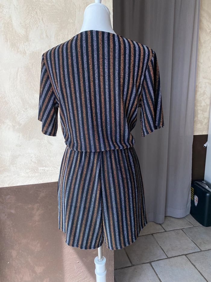 Combi-short irisé à rayures Pull&Bear L - photo numéro 7