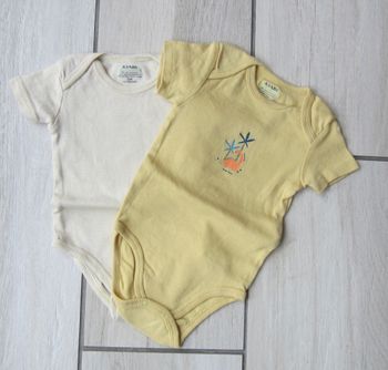 Lot de 2 bodies 6 mois