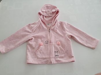 Gilet zippé kiabi 18 mois