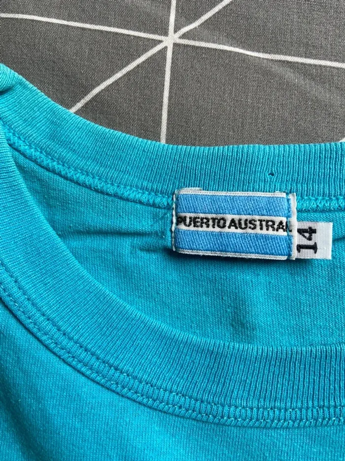 Lot de 5 t-shirt (bleu clair ,beige, jaune, bleu foncé , gris ) - photo numéro 13