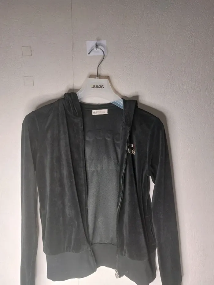 Veste noir avec capuche "H&M"