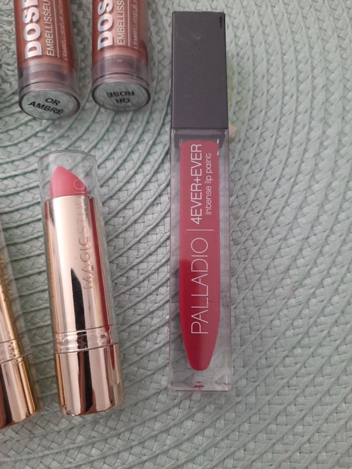 Maquillage neuf rouge à lèvres gloss highlighter #lora11beaute - photo numéro 4