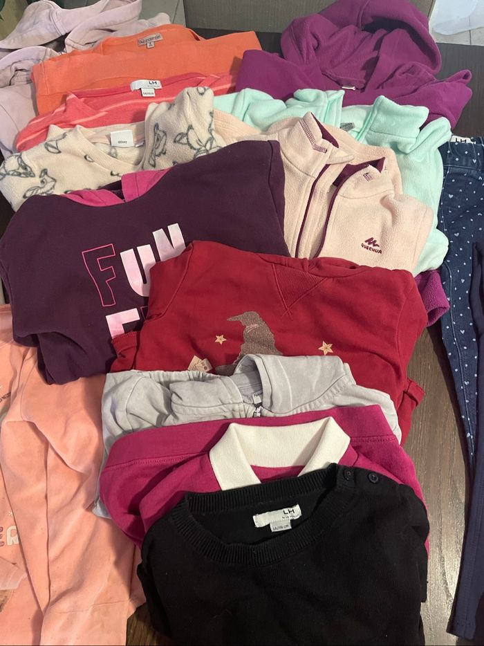 Lot vêtement fille hiver 6 ans - photo numéro 4