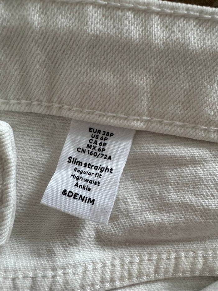 Jean blanc taille 38 - photo numéro 3