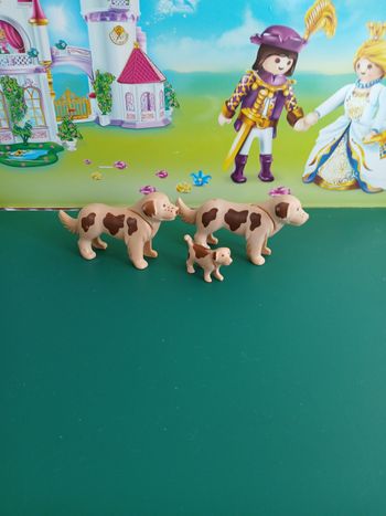Playmobil famille chiens