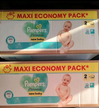 Pampers harmonie taille 2
