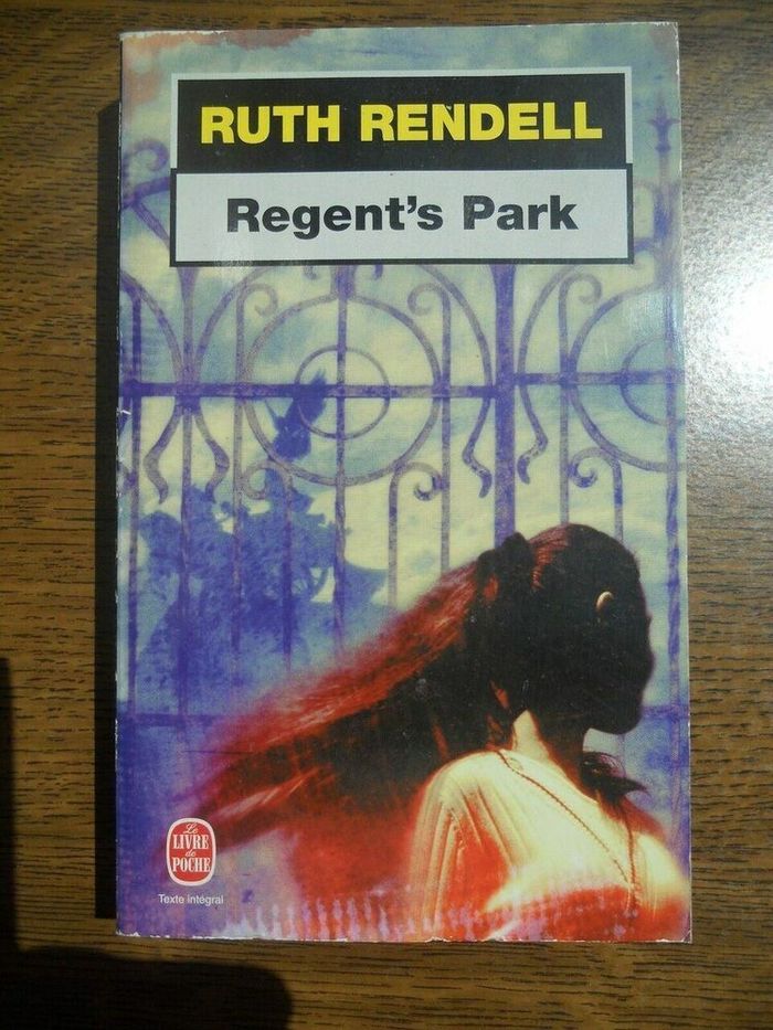 livre Regent's Park - Rendell Ruthen tres bon etat ref EC