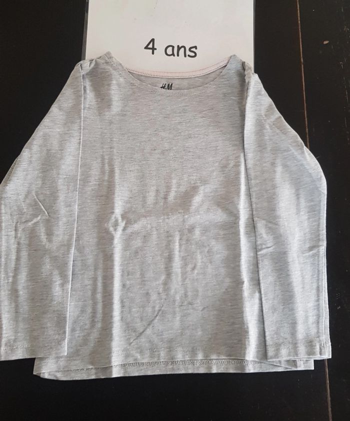T-shirt ml H&M 4 ans