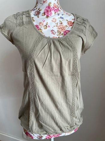 Haut camaïeu vert olives