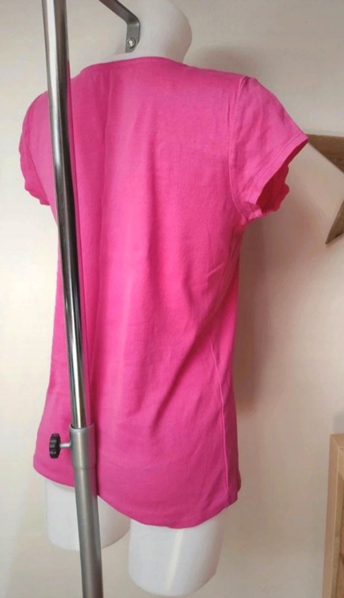 🌺joli tee shirt rose Tex taille 40🌺 - photo numéro 3