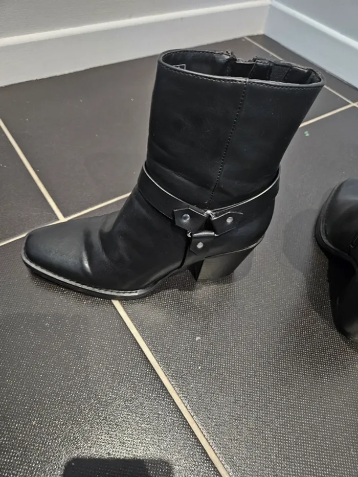 Bottines noir t37 - photo numéro 4