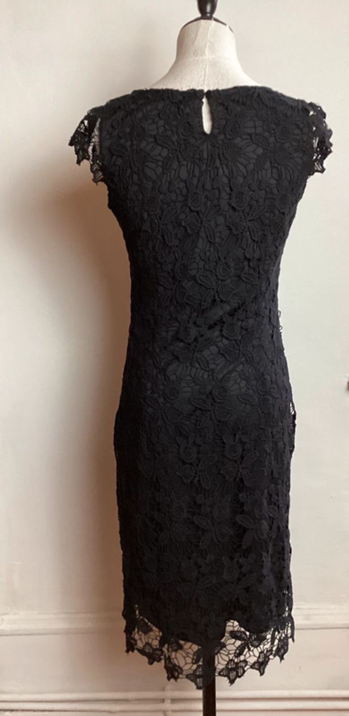 Robe noire brodée Esprit 36 - photo numéro 6