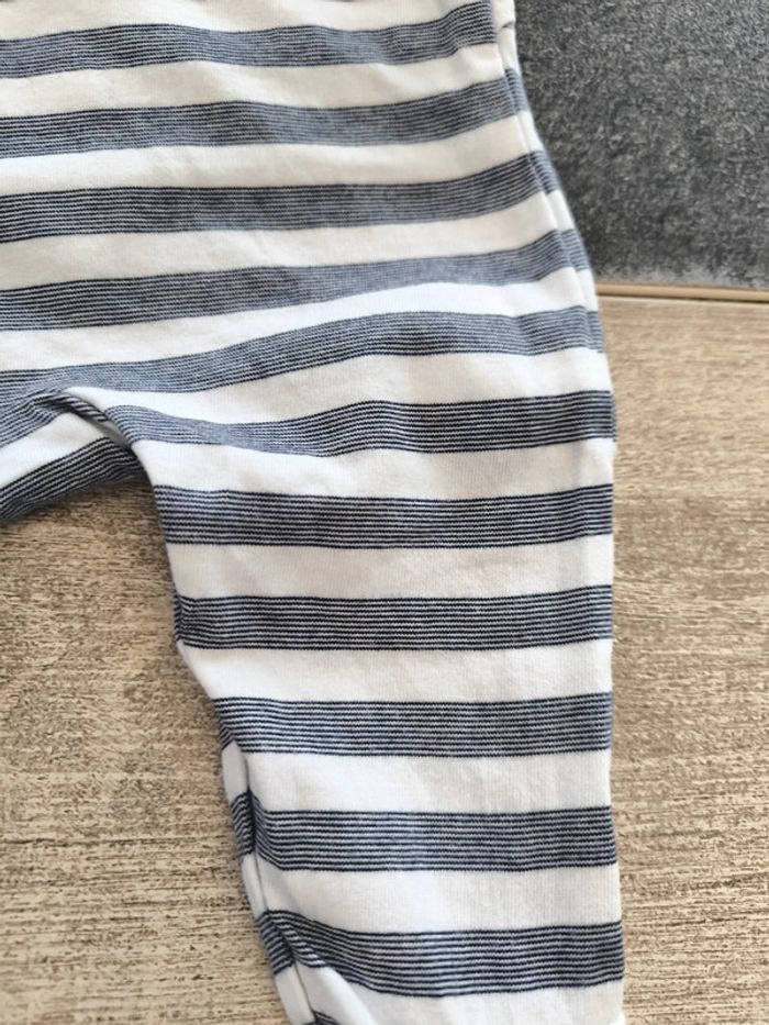 Pyjama léger à col garçon 3 mois obaibi - photo numéro 4