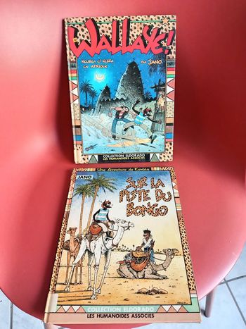 lot de 2 bd collection eldorado les humanoides associés Jano keubla  et Kebra