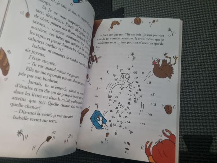 Livre lecture avec jeux Princesse Histamine à partir de 8ans - photo numéro 7