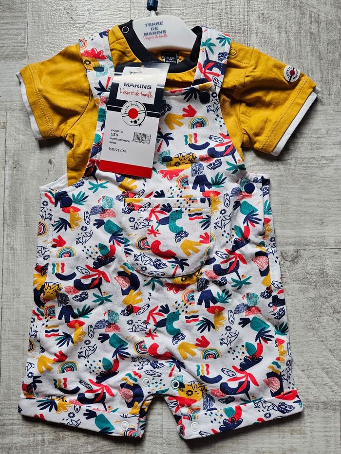 Ensemble 9 mois neuf terre de marin