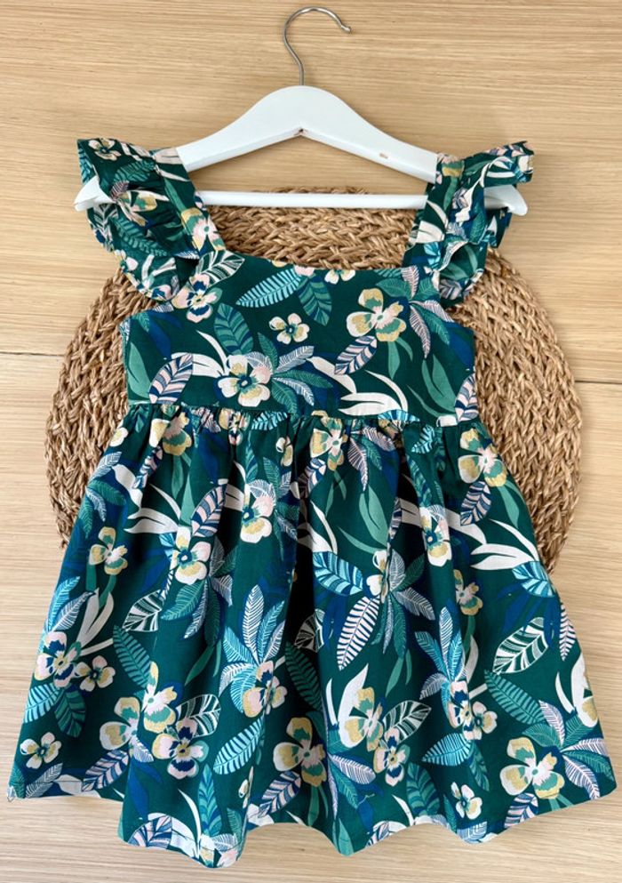 Robe imprimé jungle floral Vertbaudet