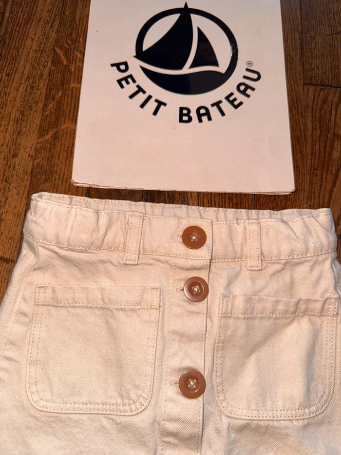 Jupe en jeans petit bateau 5 ans - photo numéro 2