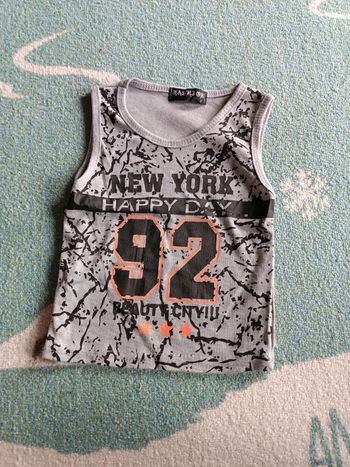 Débardeur chemisette t-shirt sans manches 2ans