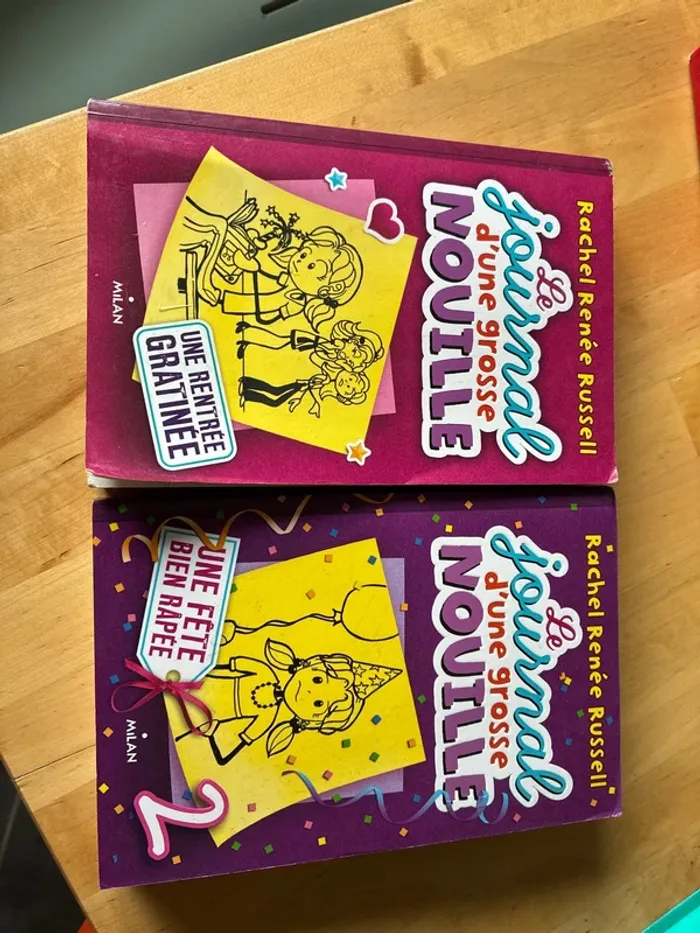 Le journal d’une grosse nouille tomes 1 et 2