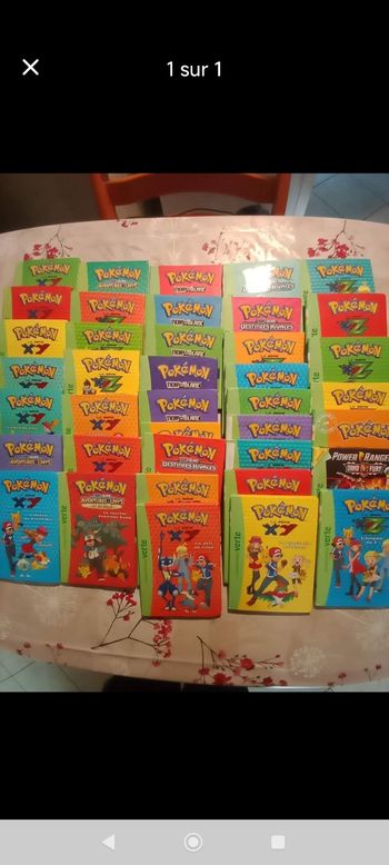 Livrées Pokémon à l'unité ou la collection complète 