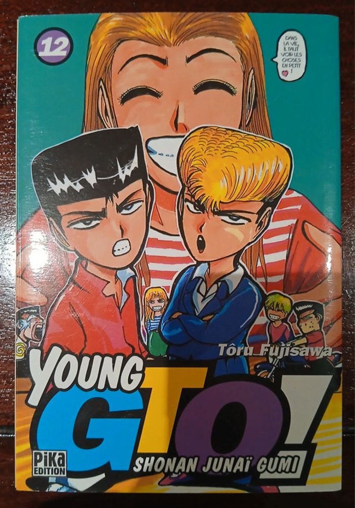 Young GTO Tome 12 Pika Français 🇨🇵 Great Teacher Onizuka
