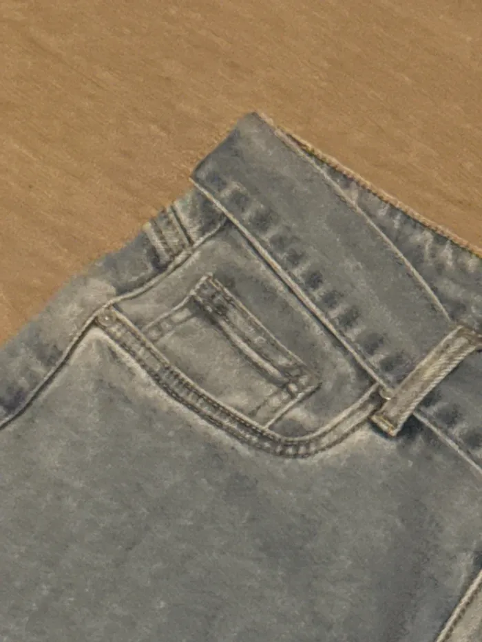 Jean’s taille 36 avec ceinture en jean’s - photo numéro 8